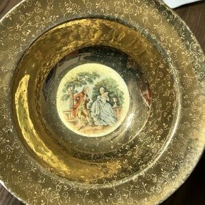 Royal China Gold Trimmed Dish